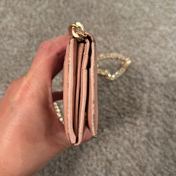 Prada Saffiano Leather Long Wallet on Chain - Picture 11 of 12